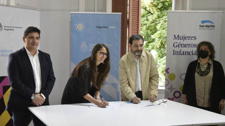 Fernando Moreira, Elizabeth Gómez Alcorta Y Martín Marinucci Firmaron Convenios Para Definir Los Mecanismos De Articulación E Implementación Del Espacio