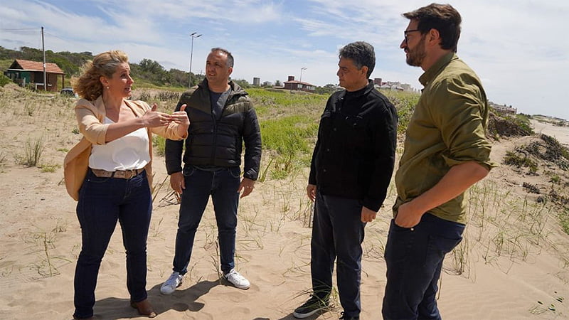 El intendente Jorge Macri, junto a su par Martín Yeza, recorrió obras en Pinamar Sin Titulo 2 5