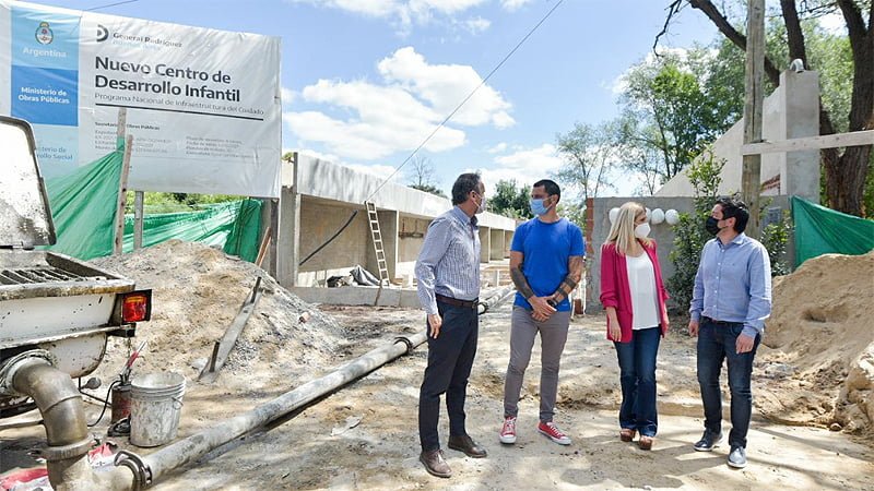 Nardini, Magario y Katopodis recorrieron obras en General Rodríguez junto al intendente García Sin Titulo 4 3