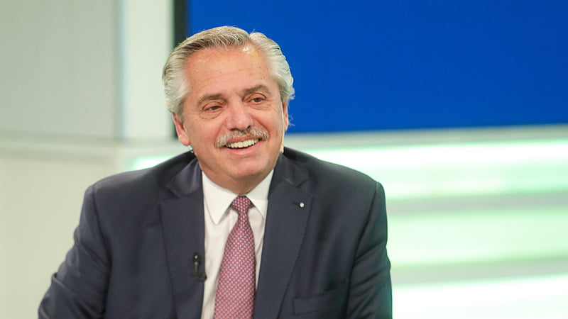 "La Argentina lo que tiene que hacer hoy es crecer, dar trabajo, contener y terminar la inflación", dijo Alberto Fernández 20220327 ECO 2749