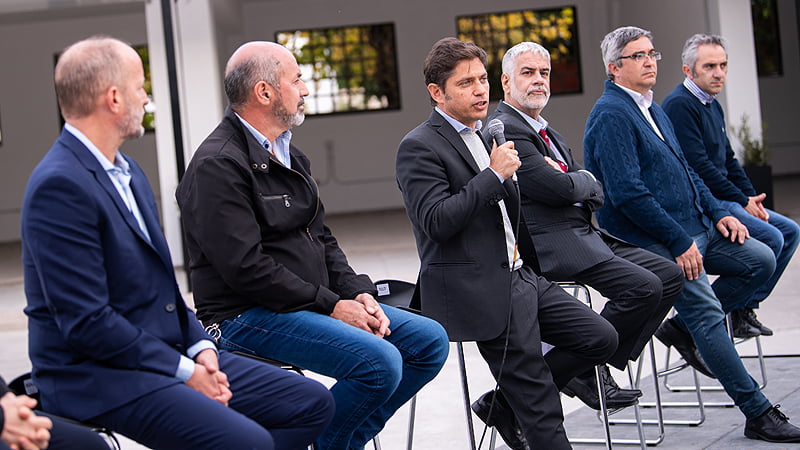 Kicillof: "Los esfuerzos de la Provincia estarán dirigidos a acompañar y complementar las políticas nacionales" DSC 0092