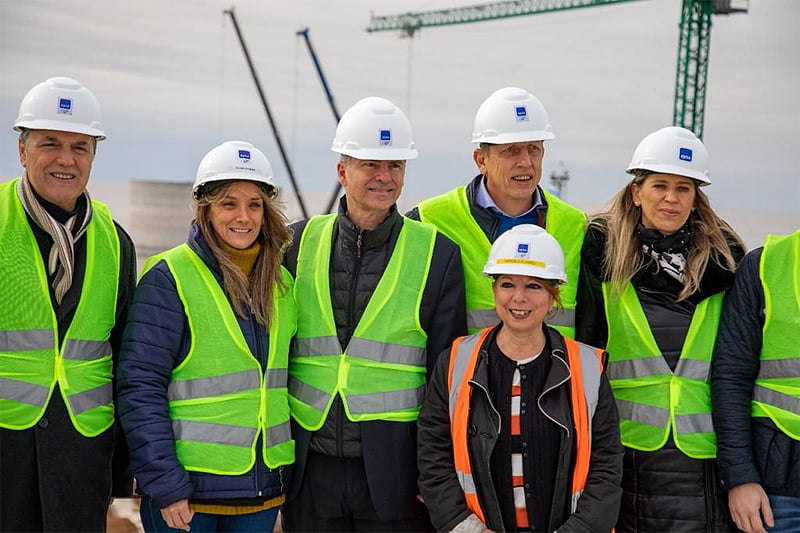 Malena Galmarini recorrió, junto a autoridades del Banco Mundial y ACUMAR, la megaobra del Sistema Riachuelo Sin Titulo 1 25