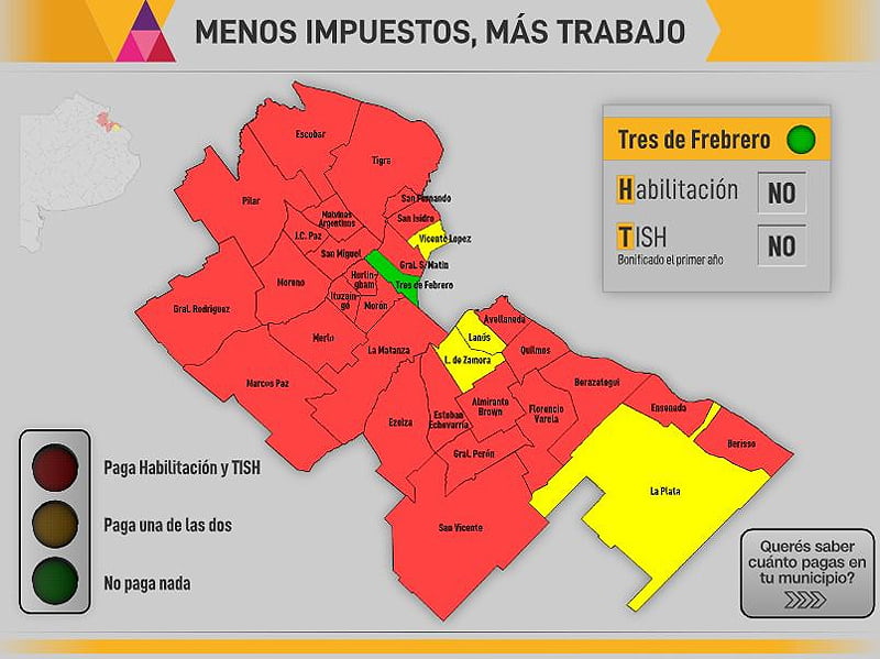 Valenzuela promueve un mapa de municipios que cobran más y menos impuestos Sin Titulo 1 11