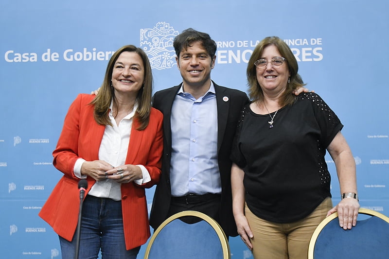 Kicillof y Díaz presentaron el programa "Municipios por la igualdad" 2022 12 26 AK Mujeres SGE8123