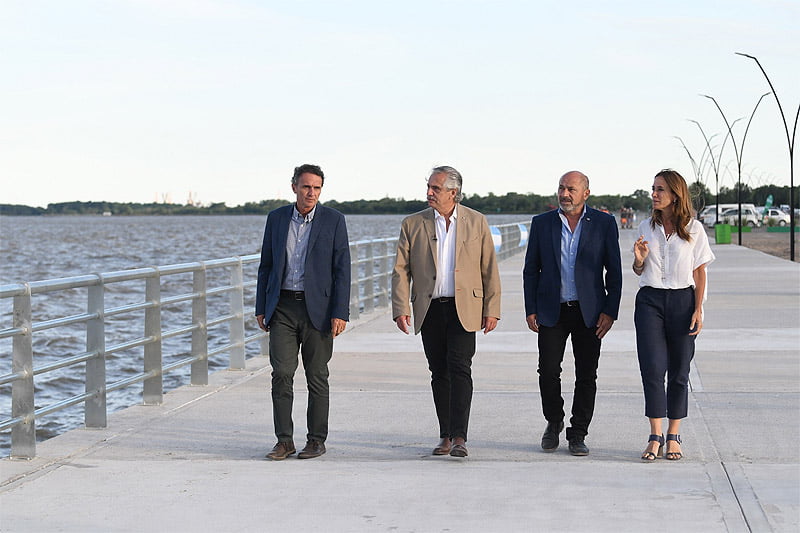 "Esta es la Argentina que nosotros queremos: donde se invierta, se produzca, se trabaje y se disfrute", afirmó el presidente en Ensenada Sin Titulo 1 6
