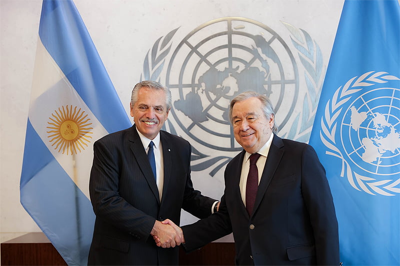 El presidente se reunió con el secretario general de las Naciones Unidas, António Guterres Sin Titulo 1 18