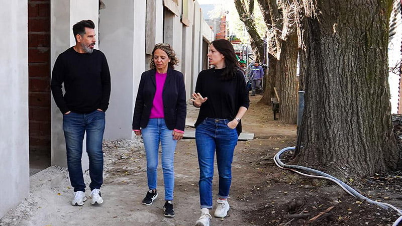 Avanza la renovación del polideportivo más grande de Vicente López SM Campo 1 1