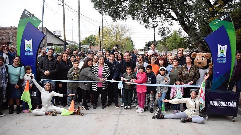 Leo Nardini inauguró obras de pavimento e hidráulicas en Villa de Mayo Sin Titulo 3 4