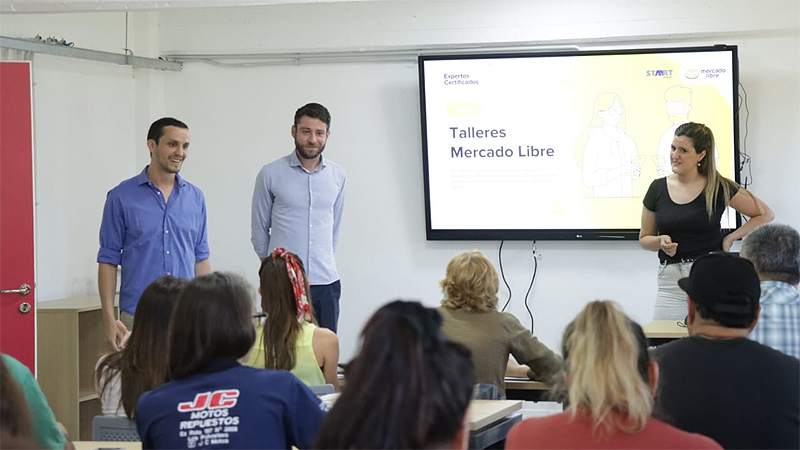 Mercado Libre y el gobierno de San Miguel brindan un taller de introducción al comercio electrónico Sin Titulo 2 3