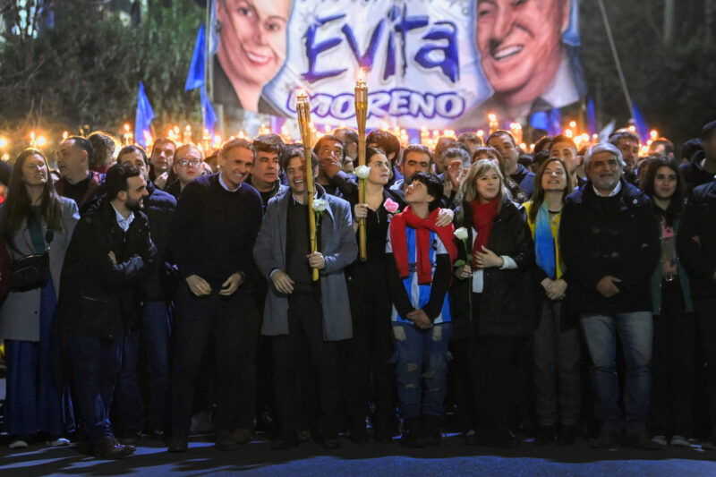 “En la noche más oscura, la luz de Evita nos guía hacia la unidad”, dijo Fernando Espinoza en el acto del peronismo en Moreno FE AK INT EVITA ETERNA Scaled E1722111237572