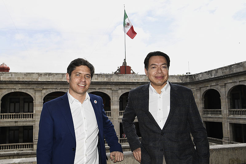 Kicillof cerró su visita a México con reuniones con funcionarios del gabinete de la presidenta Sheinbaum 9