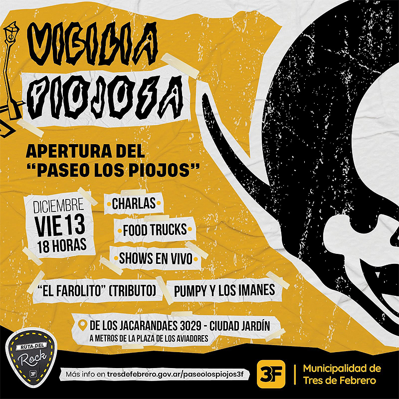 Un día antes de la vuelta de Los Piojos, preparan una vigilia e inauguran un espacio homenaje en el barrio que los vio nacer Sin Titulo 5 1