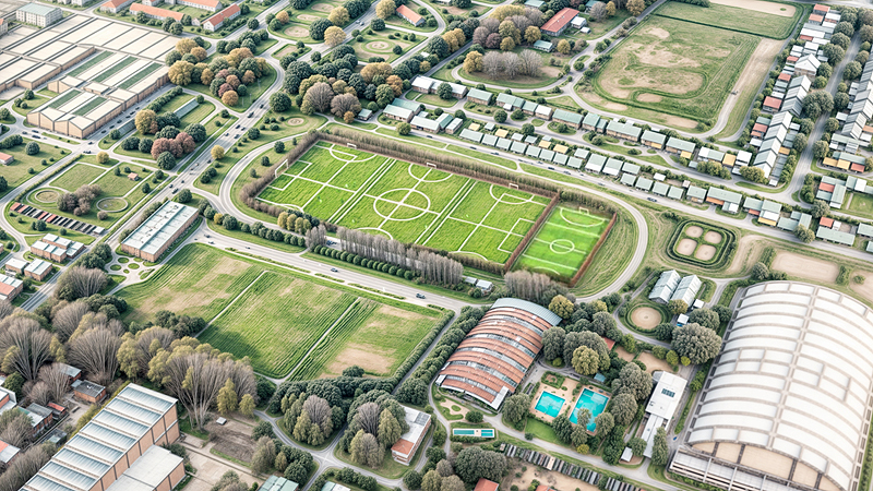 San Isidro inicia un plan de obras para renovar los campos de deportes y mejorar la oferta deportiva para los vecinos Complejo Deportiivo 1 Alta