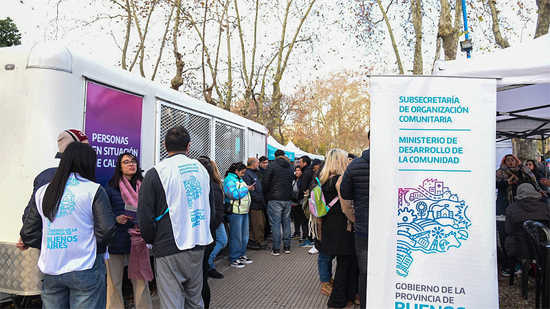 La campaña invernal sigue recorriendo la provincia de Buenos Aires con operativos para personas en situación de calle Sin Titulo 20