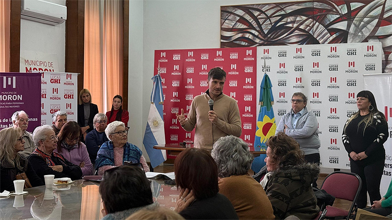 El gobierno de Morón organizó una jornada para visibilizar el maltrato y abuso en la vejez Sin Titulo 8 11