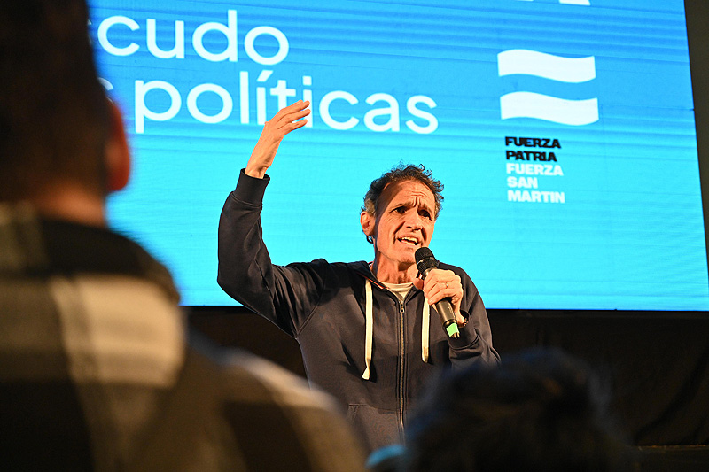Fernando Moreira y Gabriel Katopodis lanzaron la campaña de Fuerza Patria en San Martín katopodis encabezará la boleta de fuerza patria en la primera sección