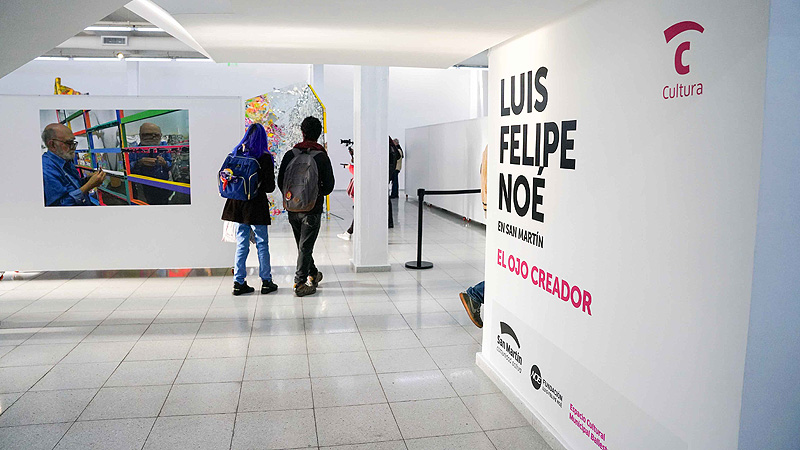 Se inauguró una gran muestra de Luis Felipe Noé en San Martín La Exposicion Se Puede Visitar De Manera Gratuita Hasta El 20 De Septiembre