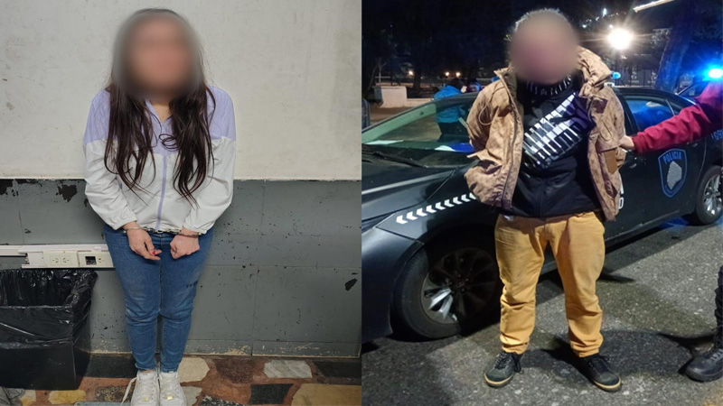 Persecución desde San Martín a Belgrano terminó con un patrullero municipal chocado, un auto incendiado y dos ladrones detenidos Sin Titulo 2
