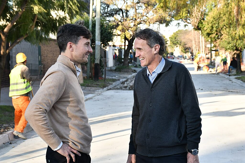El intendente Ghi y el ministro Katopodis recorrieron obras estratégicas en Morón Sin Titulo 4 3