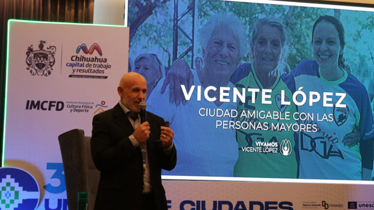 Vicente López fue reconocida en México por sus políticas de deporte y desarrollo a nivel internacional Vlcdd 768x432