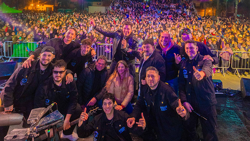 San Fernando: Una multitud de familias disfrutaron el Festival Tropical, que cerró Amar Azul 1 festival tropical 2025