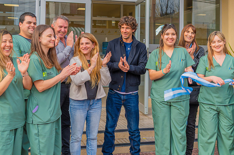 Más inversión municipal en materia de salud: Andreotti inauguró un nuevo Centro de Rehabilitación y Kinesiología 1