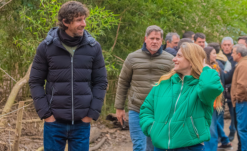 Juan y Eva Andreotti inauguraron un nuevo espacio verde frente al río en el EcoParque de San Fernando 2 nuevo espacio verde frente al rio ago2025