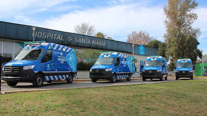La Municipalidad compró cuatro ambulancias para el sistema Emergencias San Miguel nuevas ambulancias de san miguel