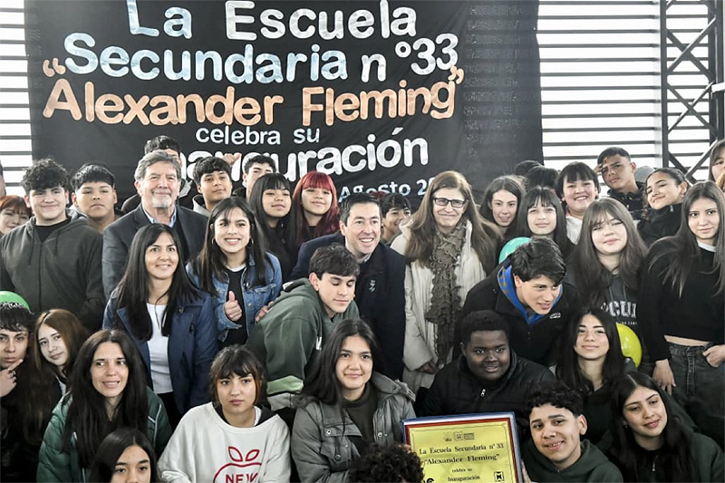 Sueño cumplido: La Escuela Secundaria 33 de Los Polvorines ya tiene edificio propio sin título 17