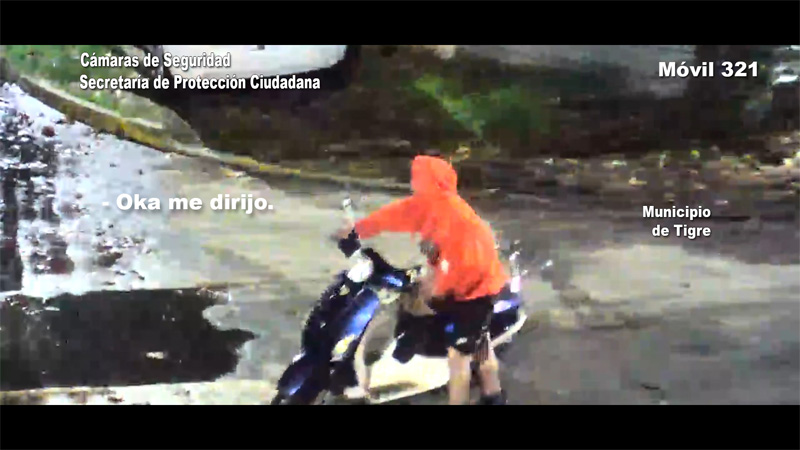 Robó una moto en la madrugada y fue detenido por el Centro de Operaciones Tigre sin título 2