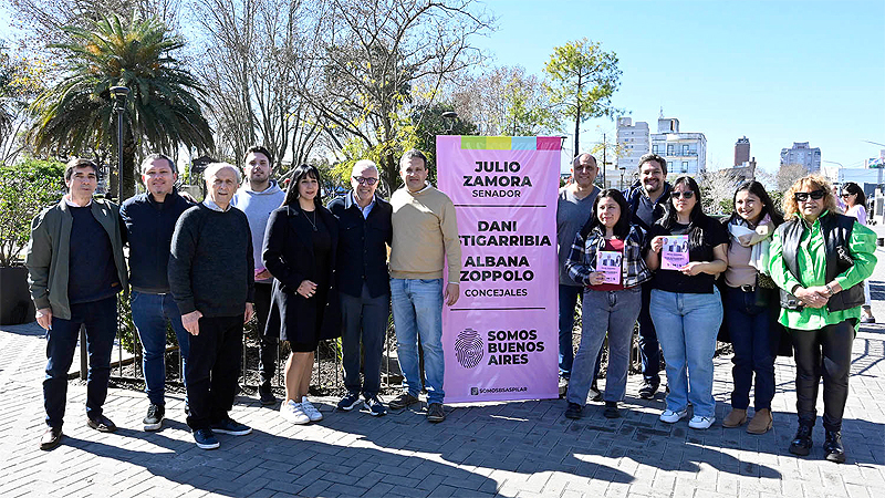 Julio Zamora en Pilar: "Llamamos a votar con la esperanza de construir una provincia de Buenos Aires y una Argentina mejor" sin título 3