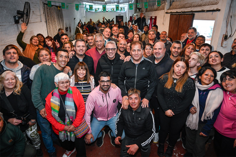 Julio Zamora se reunió con militantes en Don Torcuato sin título 6