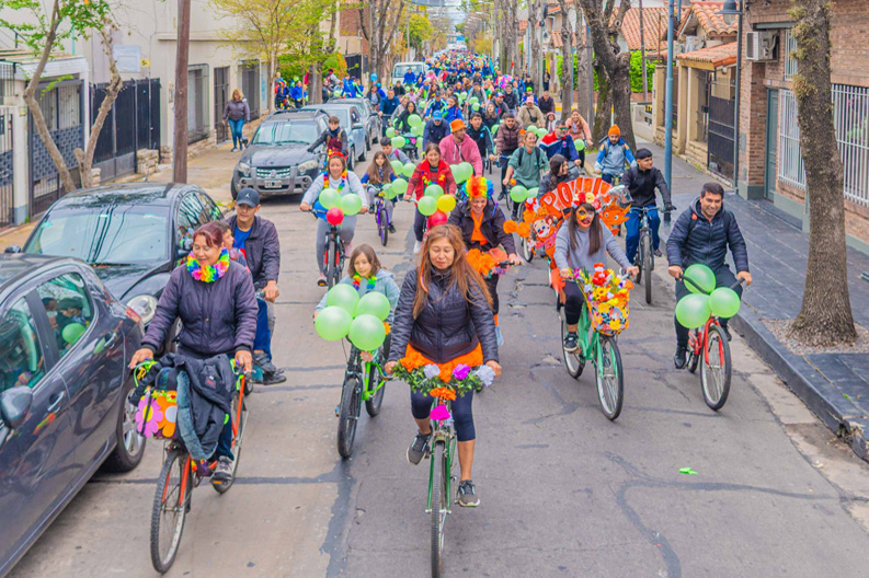 Una multitud de familias disfrutaron la tradicional bicicleteada de San Fernando 2 bicicleteada 2025 san fernando