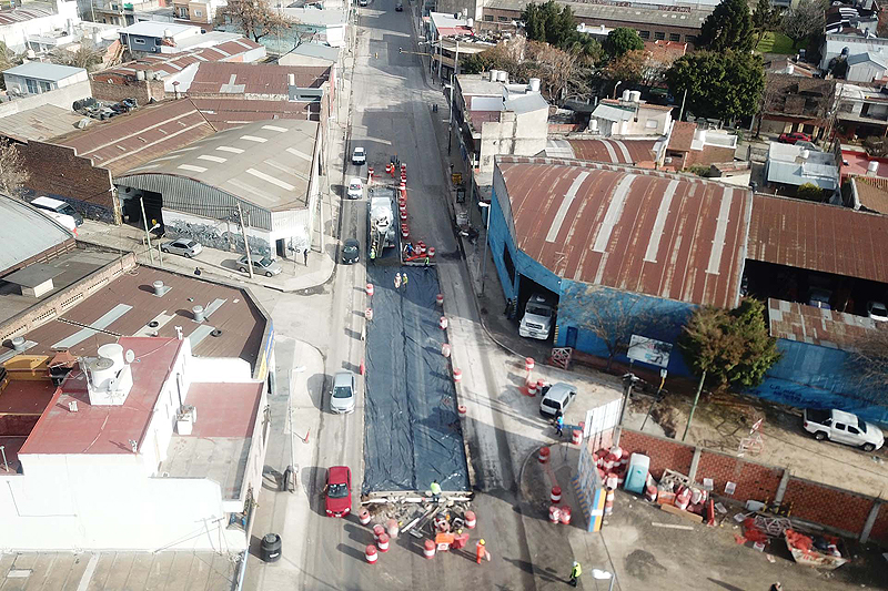 La provincia de Buenos Aires avanza con la mejora integral de la Ruta Provincial 4, en San Martín dji 0010