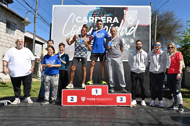 Carrera Comunidad de Tigre: La propuesta deportiva del Municipio convocó a miles de vecinos y vecinas en Troncos del Talar sin título 10