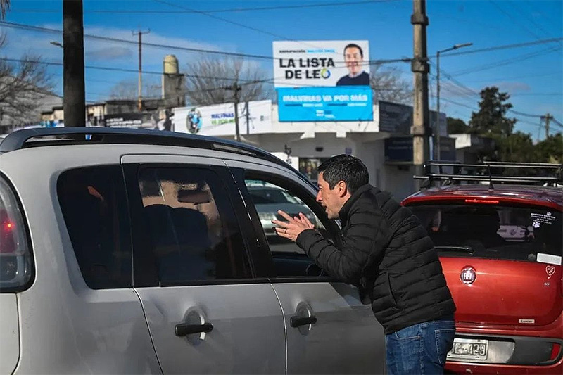 Nardini cerró la campaña con los pies en la calle sin título 17