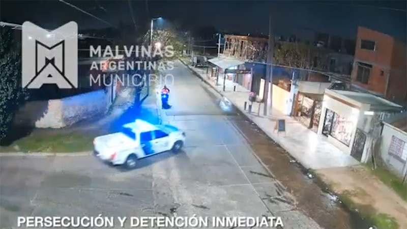 Escapaban de la Policía en una moto robada: Los detuvieron gracias al rápido accionar del Centro Operativo Municipal sin título 4