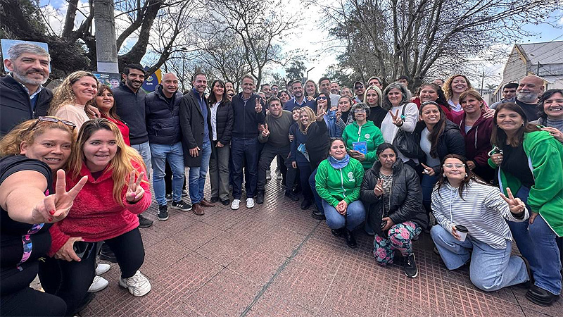 En las últimas horas de campaña, Katopodis intensifica su presencia en la Primera sin título 9