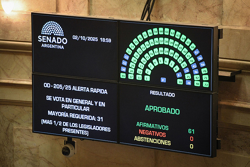 El Senado rechazó los vetos presidenciales a los proyectos vinculados al Garrahan y al financiamiento para universidades sin título 2