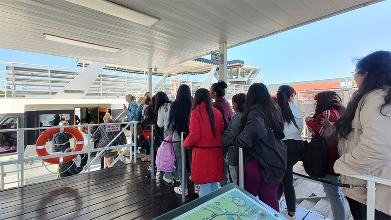 Turismo social: El Municipio de Tigre realizó un nuevo encuentro del programa "Navegando" sin título 3