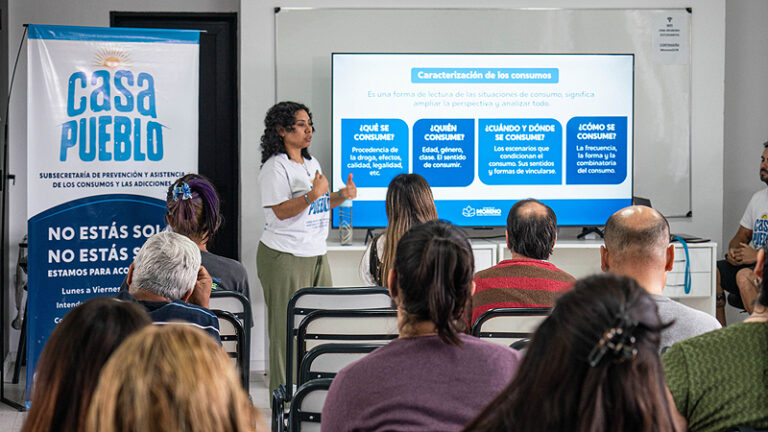 Moreno: Última capacitación del año en primera escucha y prevención de consumos promotoras y promotores en prevención de consumo{nº de secuencia (1)»} 2