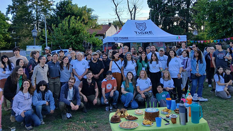 El Talar celebró el cuarto aniversario del Biocorredor Paul Groussac junto a autoridades del Municipio de Tigre sin título 1
