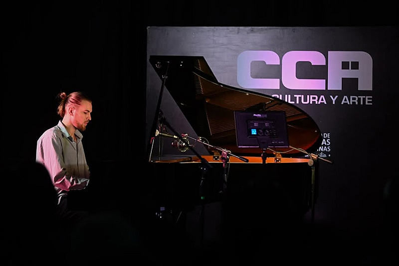 Nardini inauguró el primer encuentro de pianistas malvinenses sin título 3