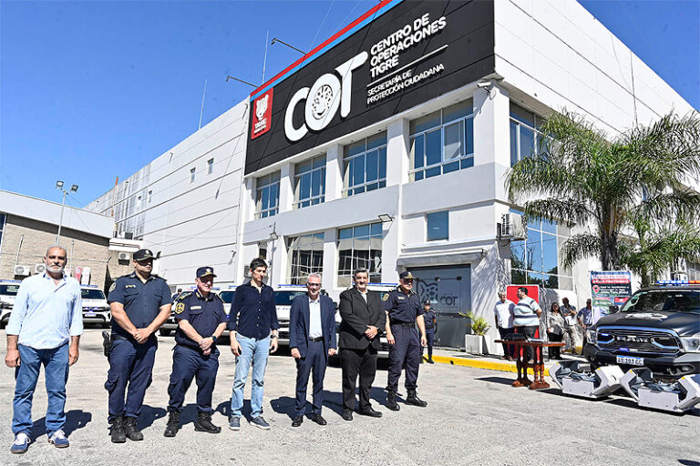 Zamora en el Centro de Operaciones Tigre: "Aspiramos a seguir invirtiendo en tecnología para consolidar aún más el sistema de protección ciudadana" sin título 3