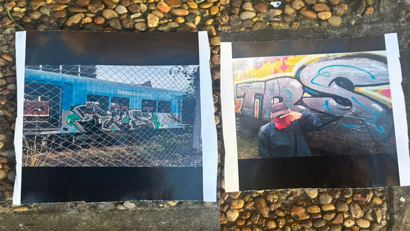 Con allanamientos en Tigre, la Policía Federal desarticuló una banda de grafiteros que vandalizaban vagones del Mitre sin título 4
