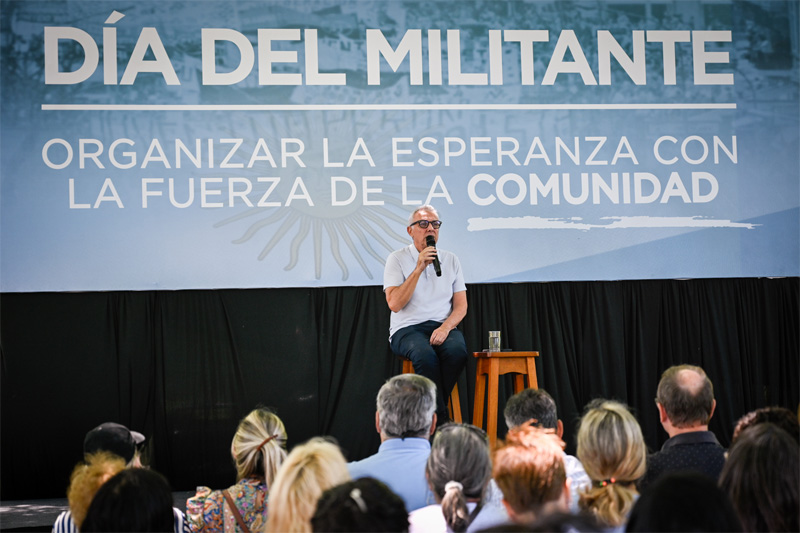 Tigre: Con un llamado a la reflexión y análisis del futuro político del PJ, Zamora encabezó el acto por el Día de la Militancia sin título 4