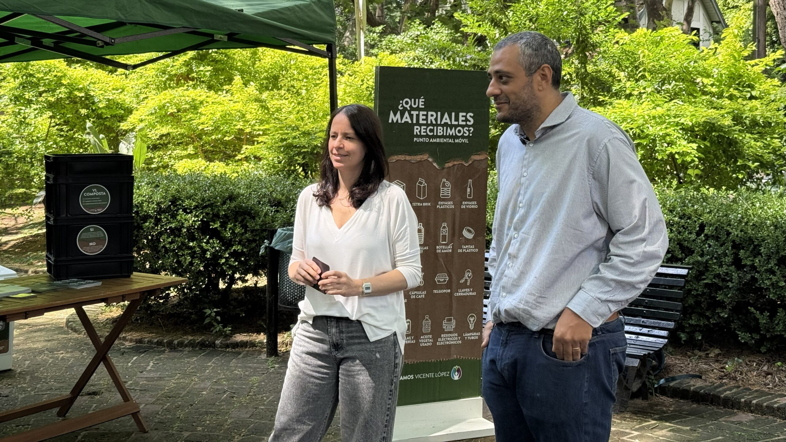 Vicente López superó los 20 millones de kilos de reciclables recuperados con el programa Día Verde sm día verde