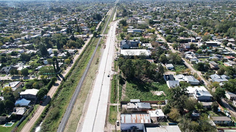 Nuevo tramo habilitado en la Ruta Provincial 40, a la altura de Marcos Paz sin título 1