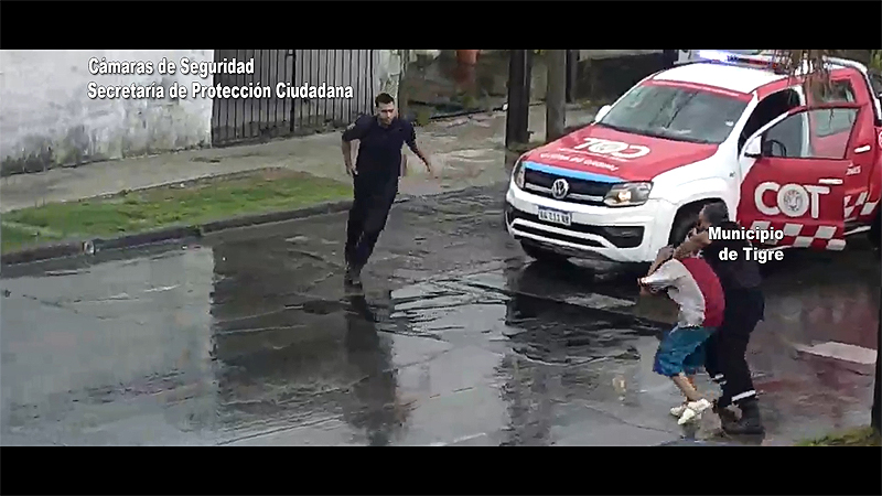 Forzó la puerta de un vehículo estacionado y se dio a la fuga: El Centro de Operaciones Tigre llegó rápidamente y fue aprehendido sin título 6