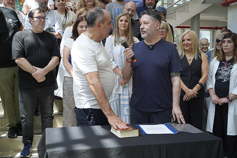 nuevo secretario de salud en merlo